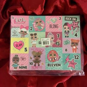 12 Days of Socks for Girls L.O.L.